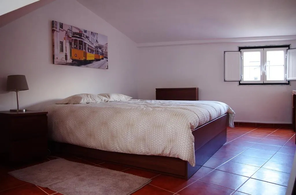 Lisbon Sloped Ceiling Apartment Portugal